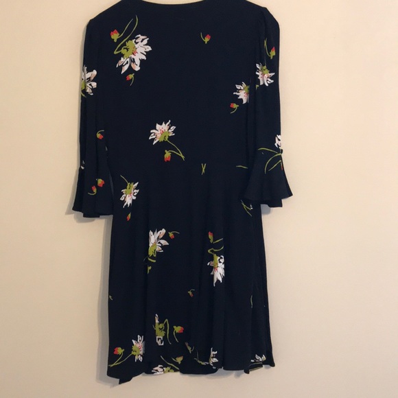 Floral mini dress - Picture 3 of 4